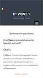 Mobile Screenshot of dev2web.org