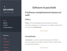 Tablet Screenshot of dev2web.org